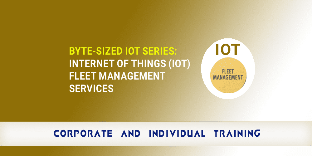 Byte Sized IoT Series Internet of Things IoT Fleet Management Services copy